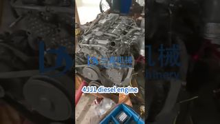 4JJ1 Remanufactured Diesel Engine Assembly | Replacement Engine for Excavators