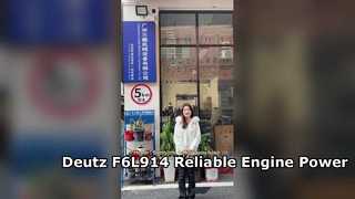 Deutz F6L914 Diesel Engine Assembly for Excavator Loader Generator
